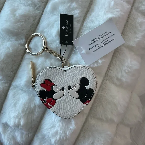 kate spade Bags Kate Spade Mickey Minnie Mouse Kissing Coin